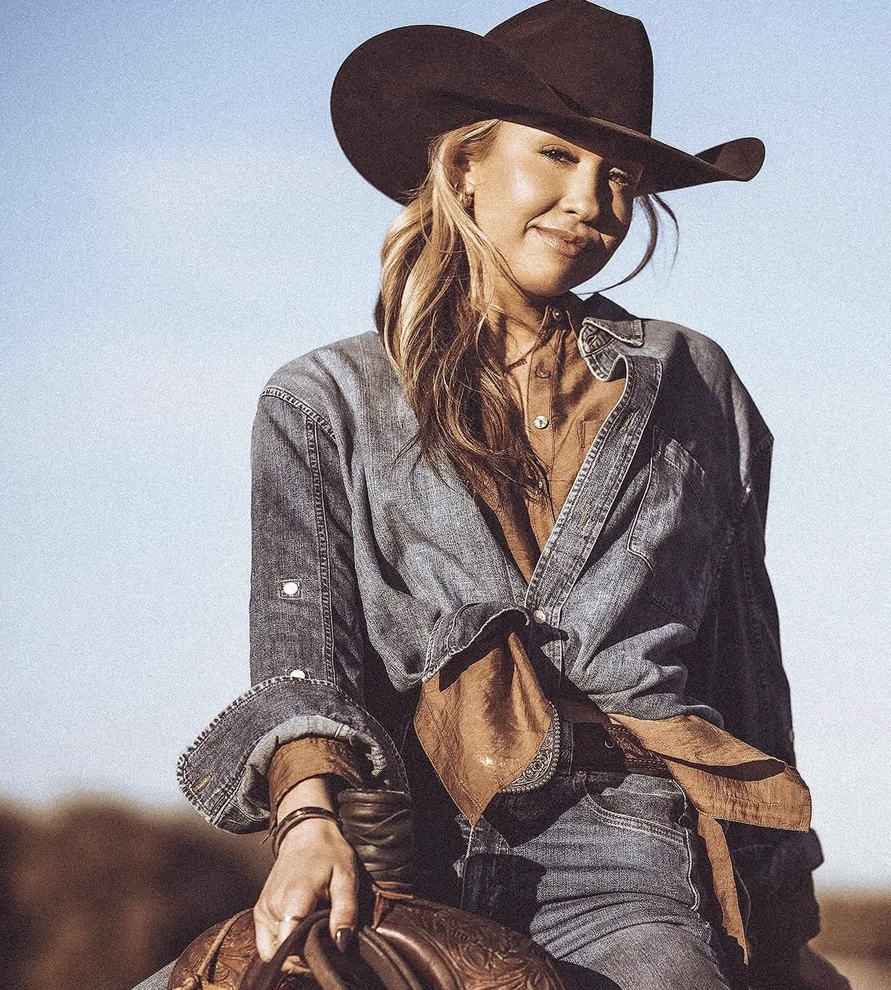 Girl on a horse